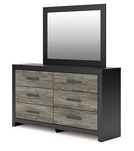 Broachmyn Dresser and Mirror - Valley Furniture (Rohnert Park, CA)