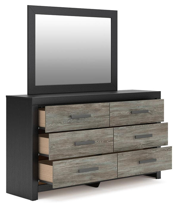 Broachmyn Dresser and Mirror - Valley Furniture (Rohnert Park, CA)
