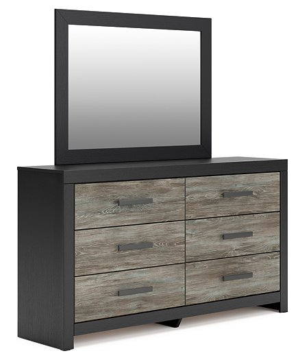 Broachmyn Dresser and Mirror - Valley Furniture (Rohnert Park, CA)