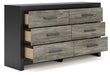 Broachmyn Dresser and Mirror - Valley Furniture (Rohnert Park, CA)