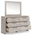Broachmyn Dresser and Mirror - Valley Furniture (Rohnert Park, CA)