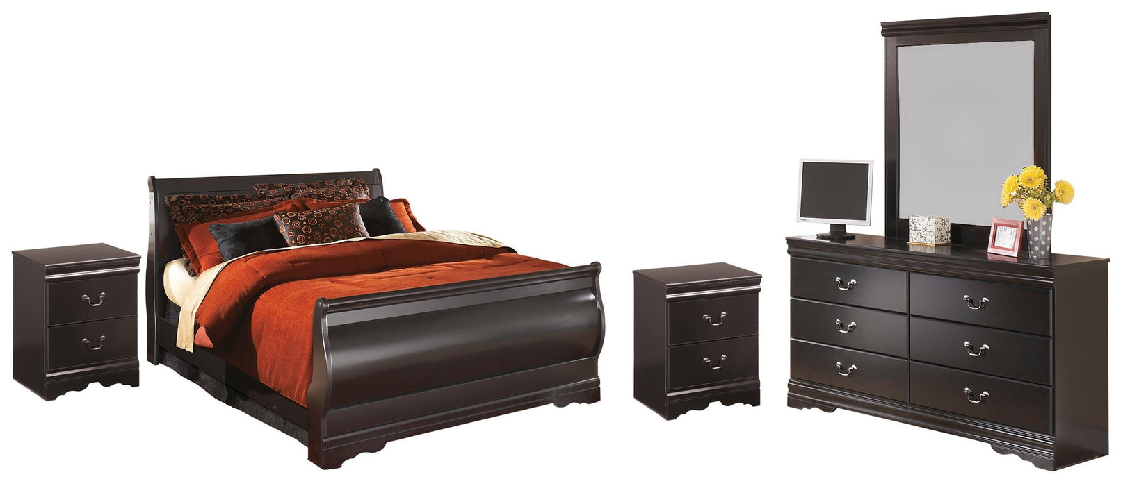 Huey Vineyard Bedroom Set - Valley Furniture (Rohnert Park, CA)