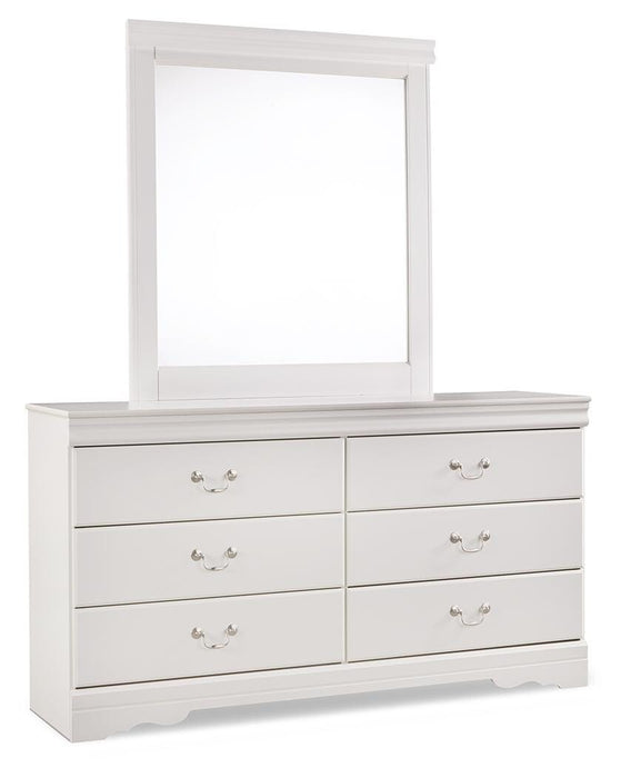 Anarasia Dresser and Mirror - Valley Furniture (Rohnert Park, CA)