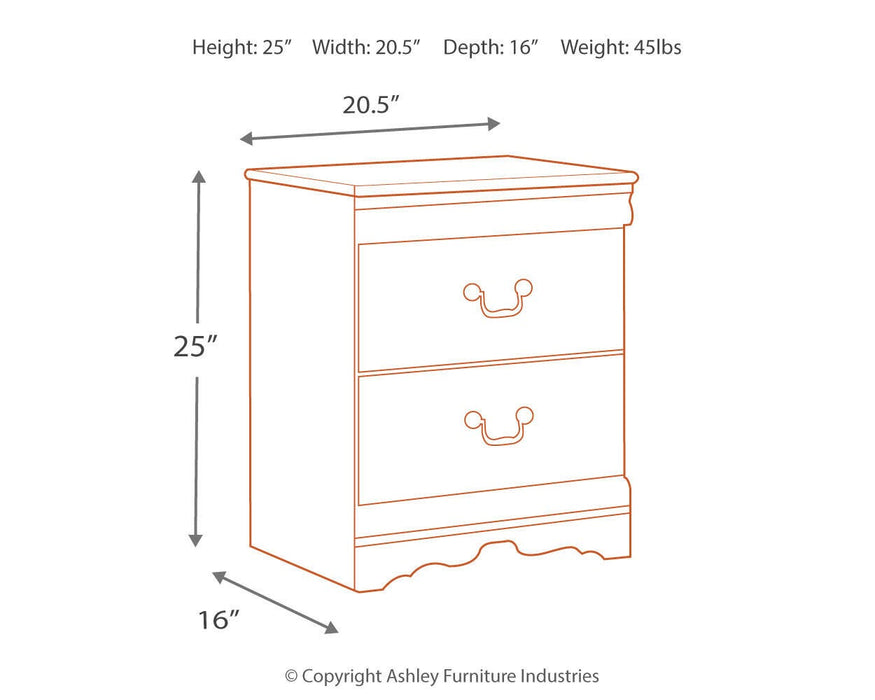 Anarasia Nightstand - Valley Furniture (Rohnert Park, CA)