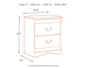Anarasia Nightstand - Valley Furniture (Rohnert Park, CA)