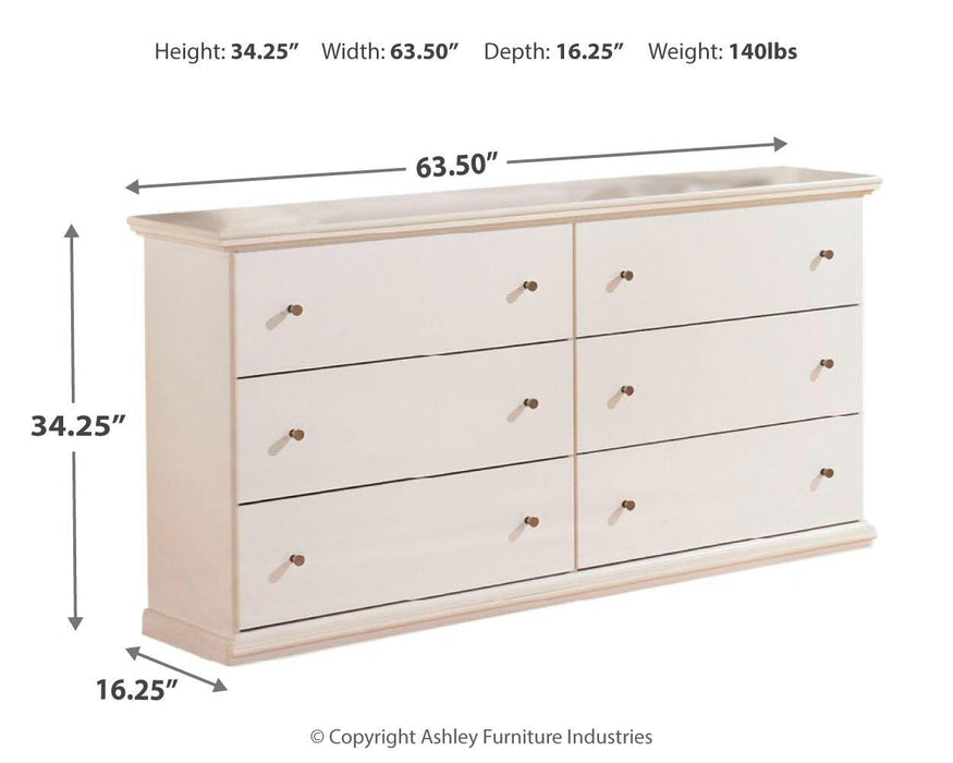 Bostwick Shoals Youth Dresser - Valley Furniture (Rohnert Park, CA)