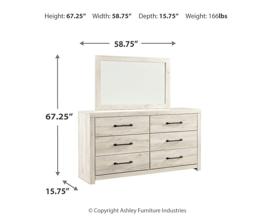 Cambeck Dresser and Mirror - Valley Furniture (Rohnert Park, CA)