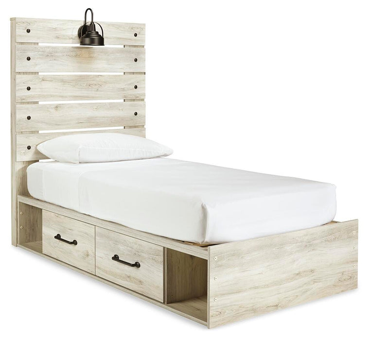 Cambeck Bed with 2 Storage Drawers - Valley Furniture (Rohnert Park, CA)