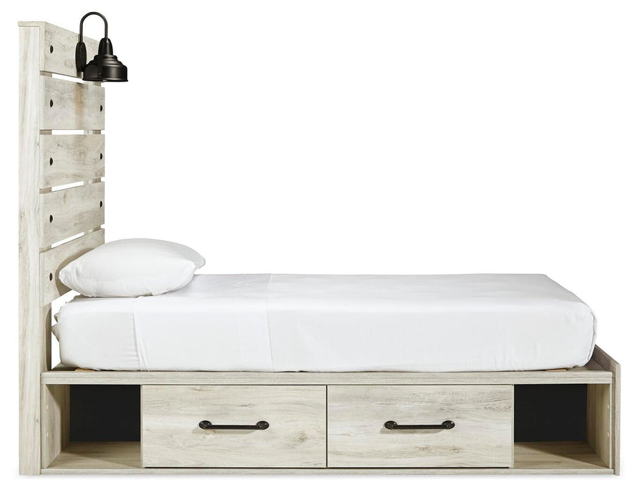 Cambeck Bed with 2 Storage Drawers - Valley Furniture (Rohnert Park, CA)