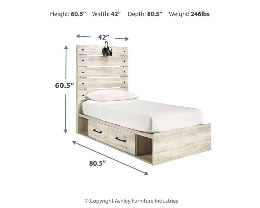 Cambeck Bed with 4 Storage Drawers - Valley Furniture (Rohnert Park, CA)