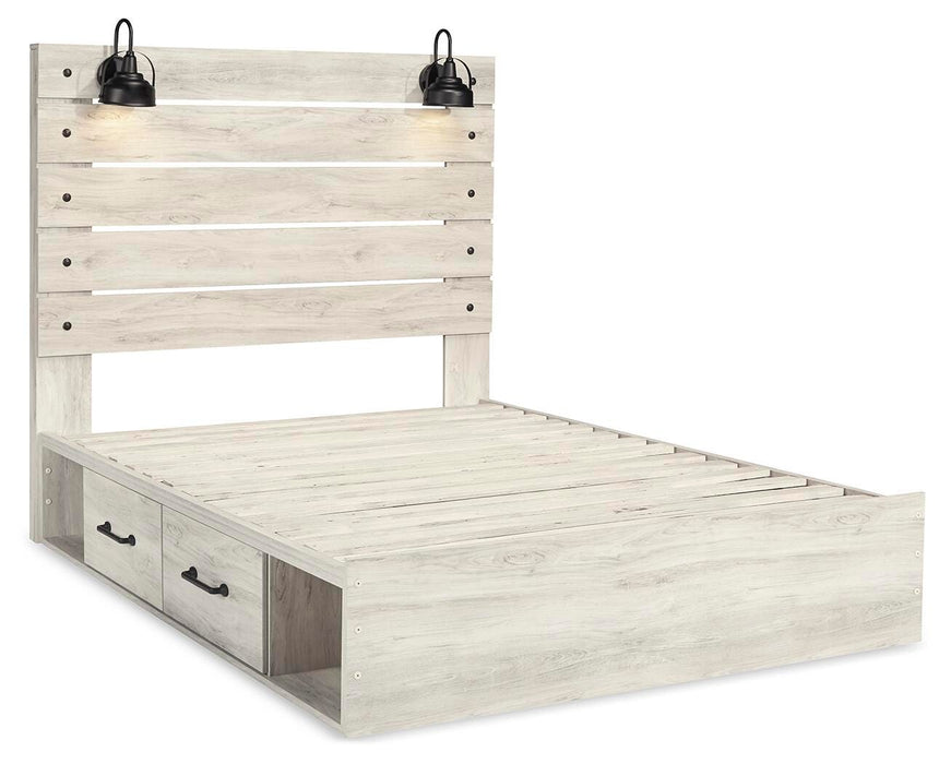 Cambeck Bed with 2 Storage Drawers - Valley Furniture (Rohnert Park, CA)