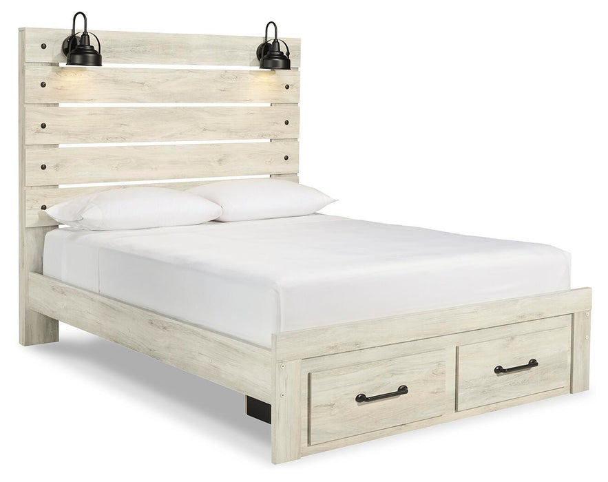 Cambeck Bed with 2 Storage Drawers - Valley Furniture (Rohnert Park, CA)