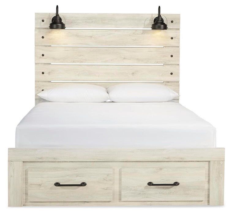 Cambeck Bed with 2 Storage Drawers - Valley Furniture (Rohnert Park, CA)