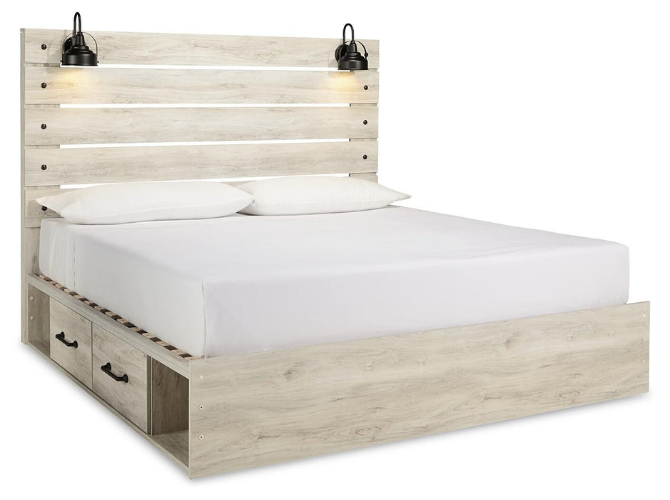 Cambeck Bed with 2 Storage Drawers - Valley Furniture (Rohnert Park, CA)