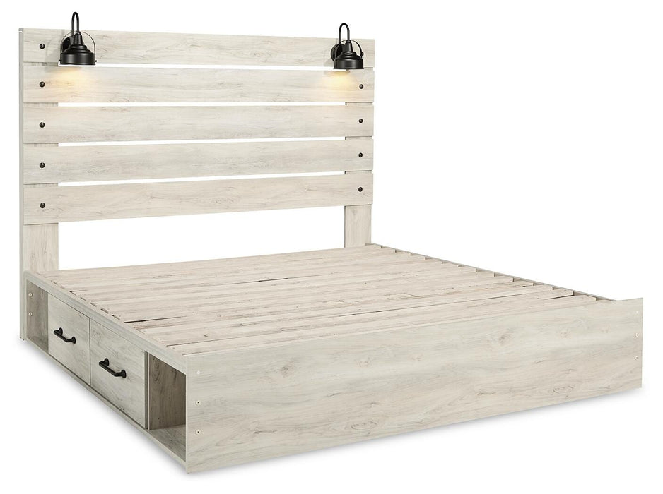 Cambeck Bed with 2 Storage Drawers - Valley Furniture (Rohnert Park, CA)