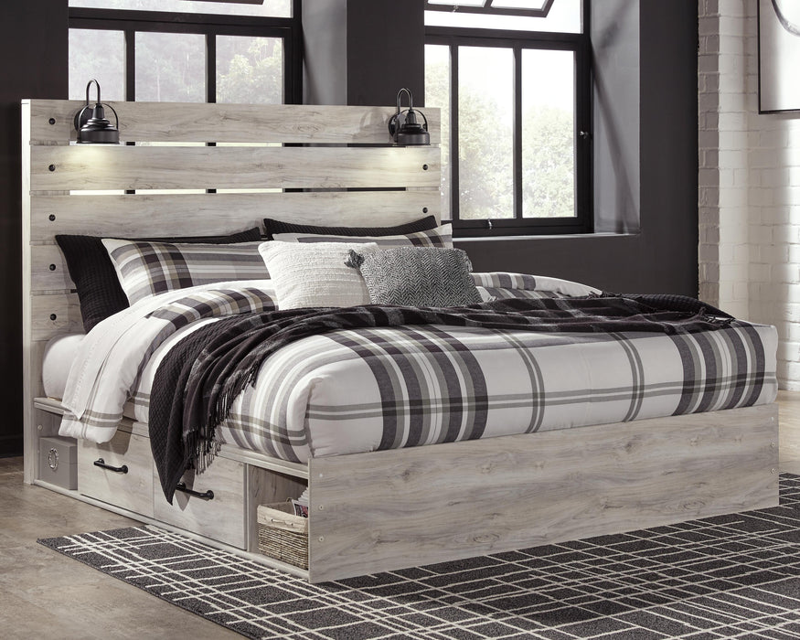 Cambeck Bed with 4 Storage Drawers - Valley Furniture (Rohnert Park, CA)