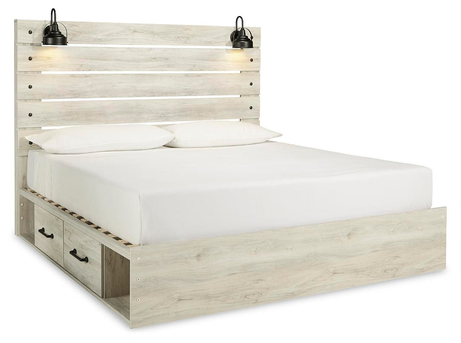 Cambeck Bed with 4 Storage Drawers - Valley Furniture (Rohnert Park, CA)