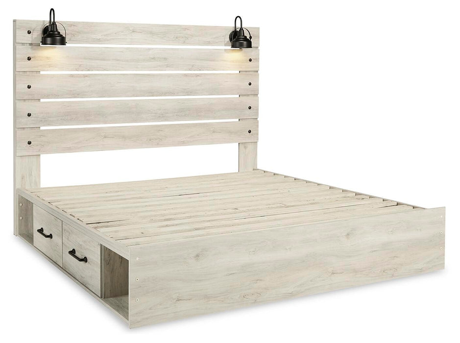 Cambeck Bed with 4 Storage Drawers - Valley Furniture (Rohnert Park, CA)