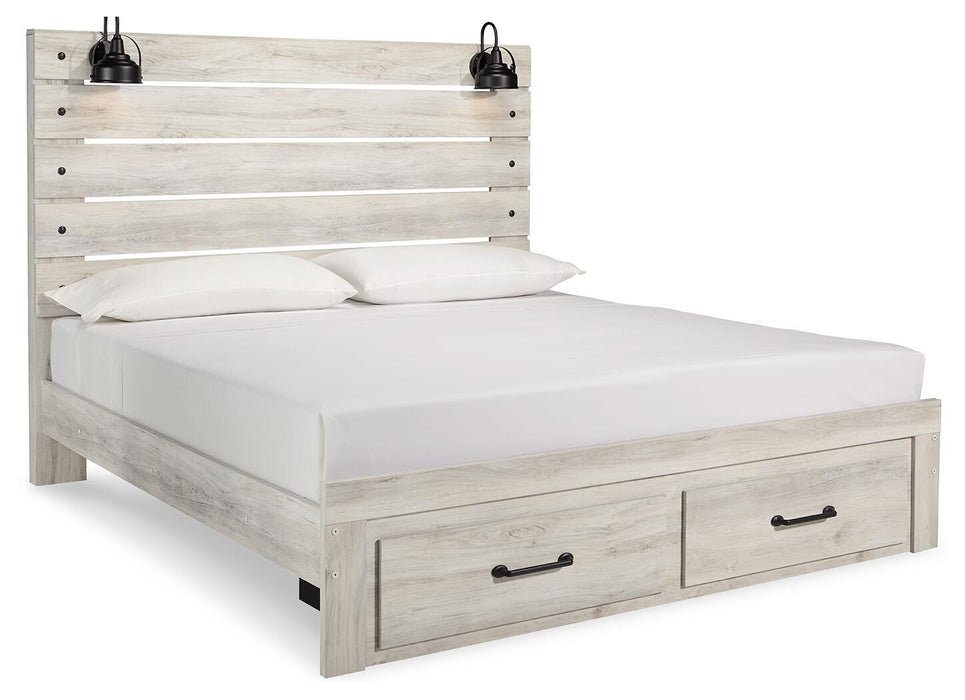 Cambeck Bed with 2 Storage Drawers - Valley Furniture (Rohnert Park, CA)