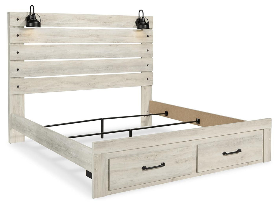 Cambeck Bed with 2 Storage Drawers - Valley Furniture (Rohnert Park, CA)