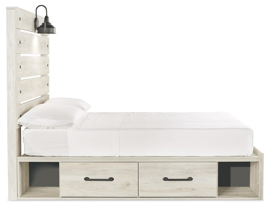 Cambeck Bed with 4 Storage Drawers - Valley Furniture (Rohnert Park, CA)