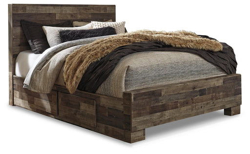 Derekson Bed with 2 Side Storage - Valley Furniture (Rohnert Park, CA)