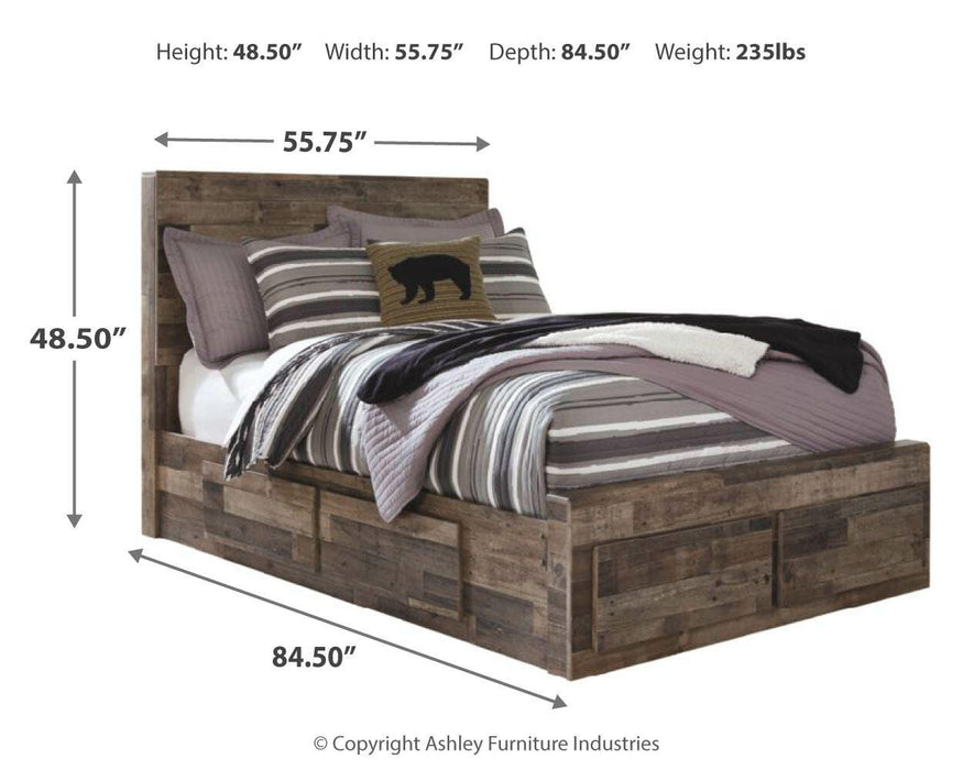 Derekson Youth Bed with 6 Storage Drawers - Valley Furniture (Rohnert Park, CA)