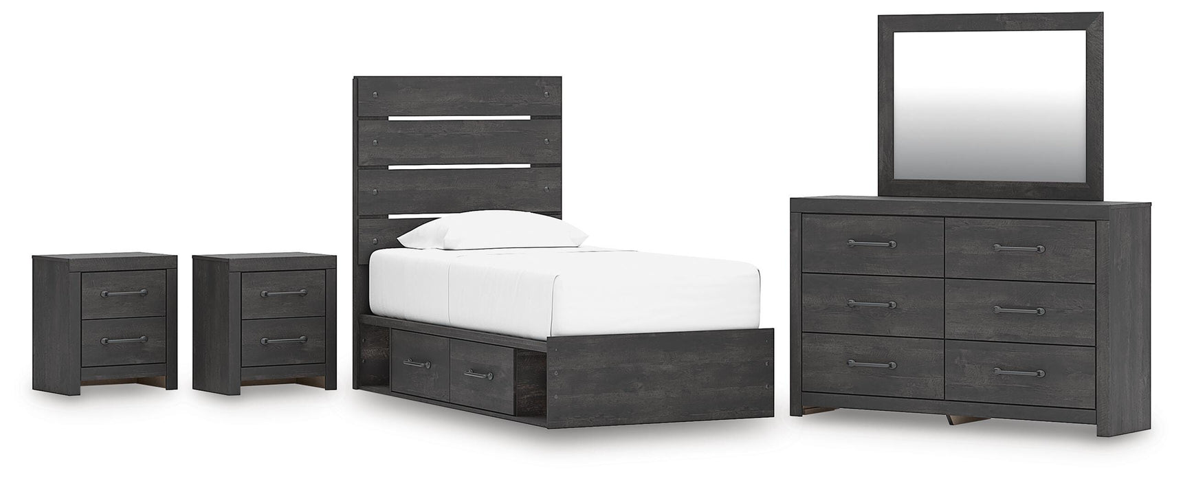 Hollivern Bedroom Set - Valley Furniture (Rohnert Park, CA)