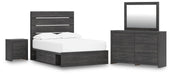 Hollivern Bedroom Set - Valley Furniture (Rohnert Park, CA)