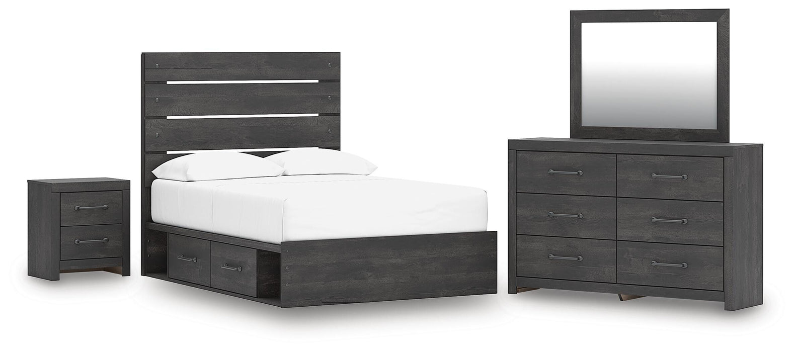 Hollivern Bedroom Set - Valley Furniture (Rohnert Park, CA)