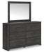 Hollivern Dresser and Mirror - Valley Furniture (Rohnert Park, CA)