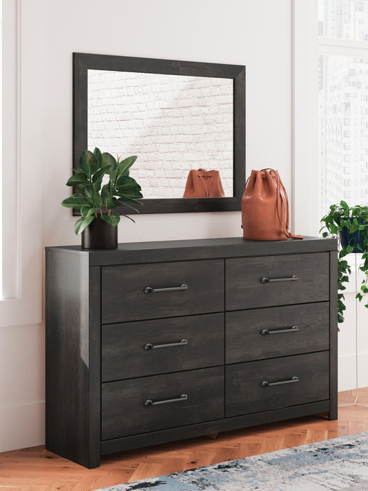 Hollivern Dresser and Mirror - Valley Furniture (Rohnert Park, CA)