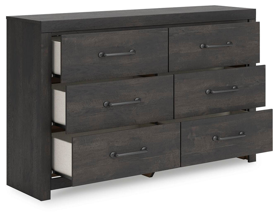 Hollivern Dresser and Mirror - Valley Furniture (Rohnert Park, CA)