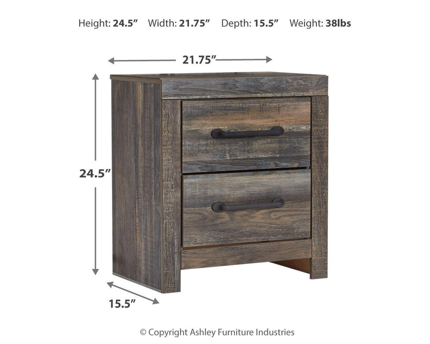 Drystan Nightstand - Valley Furniture (Rohnert Park, CA)