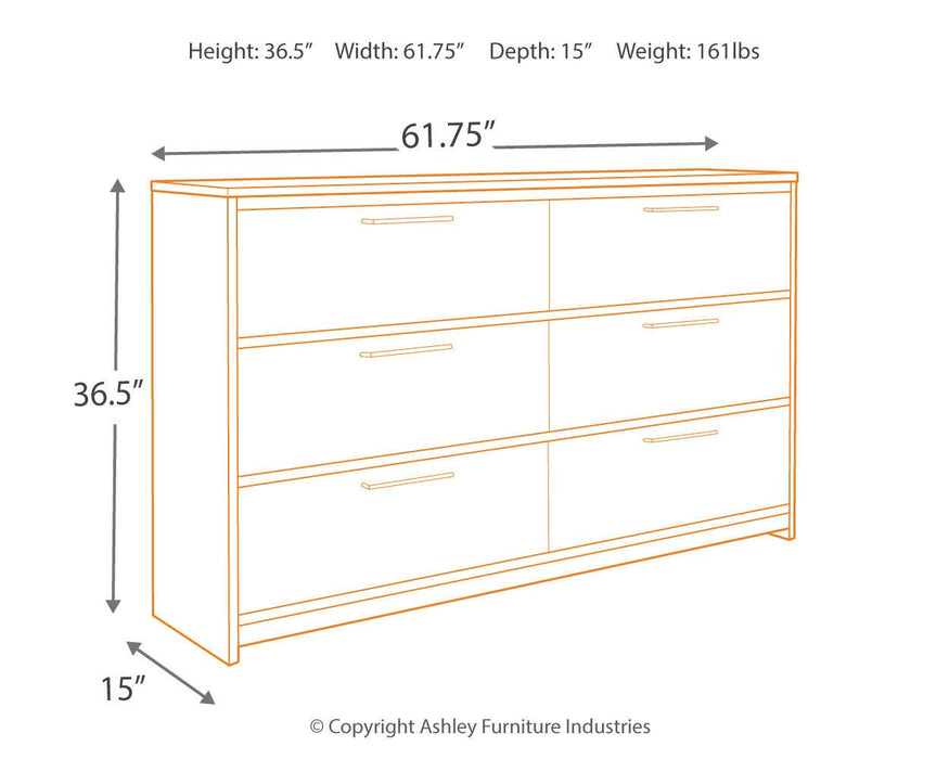 Baystorm Dresser - Valley Furniture (Rohnert Park, CA)