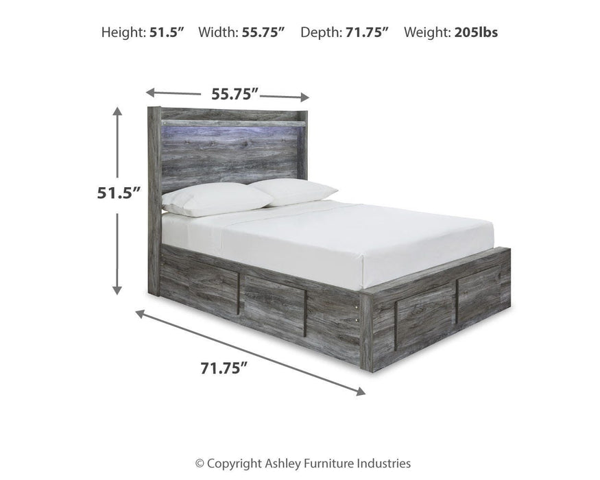 Baystorm Storage Bed - Valley Furniture (Rohnert Park, CA)