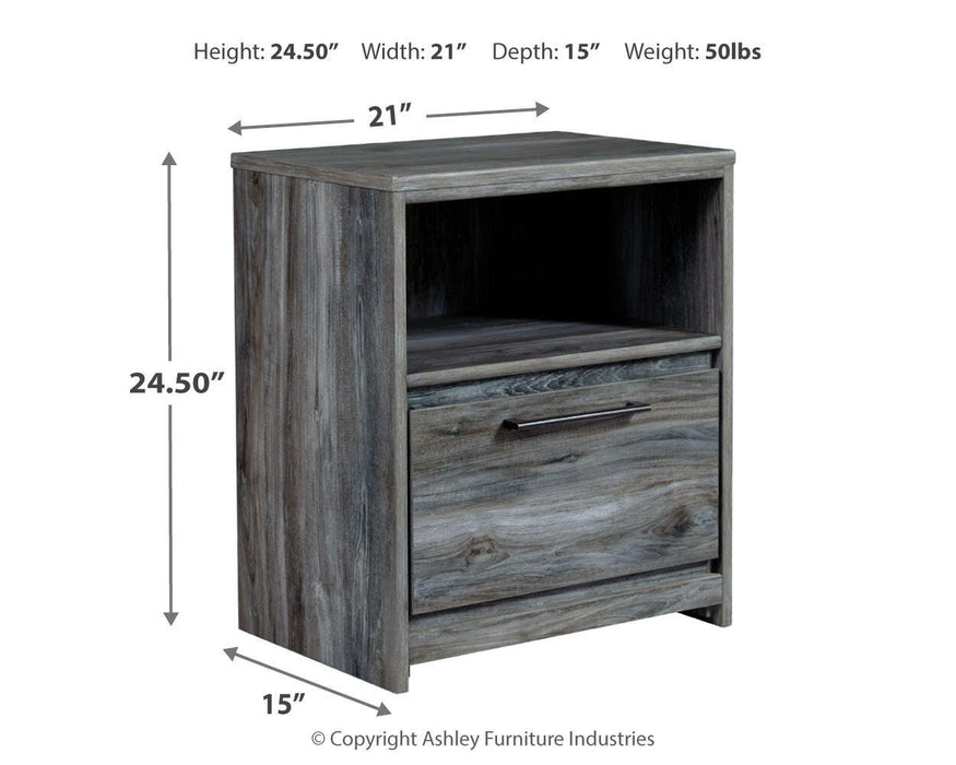 Baystorm Nightstand - Valley Furniture (Rohnert Park, CA)