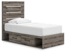 Graystorm Bed with Storage - Valley Furniture (Rohnert Park, CA)