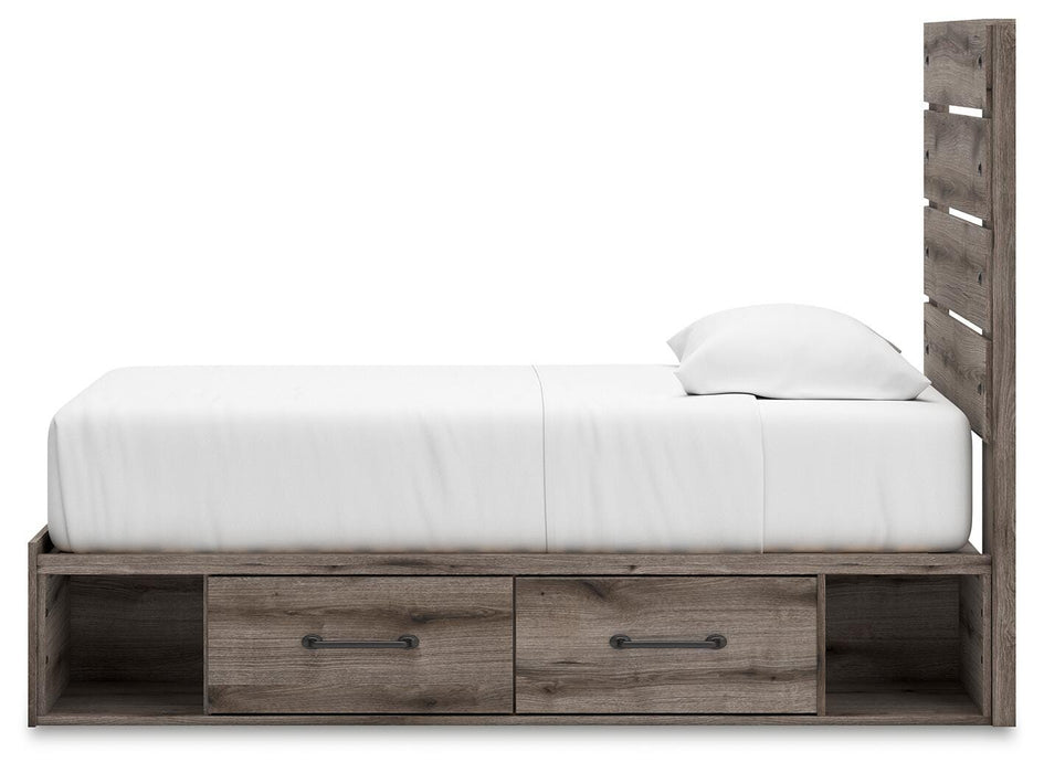 Graystorm Bed with Storage - Valley Furniture (Rohnert Park, CA)
