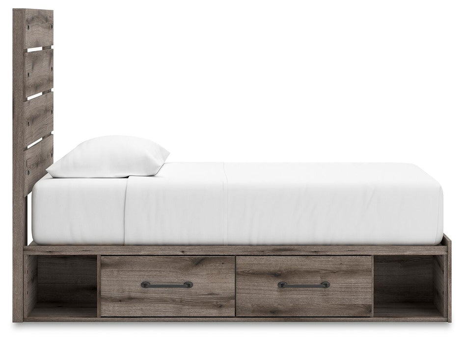Graystorm Bed with Storage - Valley Furniture (Rohnert Park, CA)