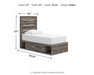Graystorm Bed with Storage - Valley Furniture (Rohnert Park, CA)