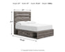 Graystorm Bed with Storage - Valley Furniture (Rohnert Park, CA)