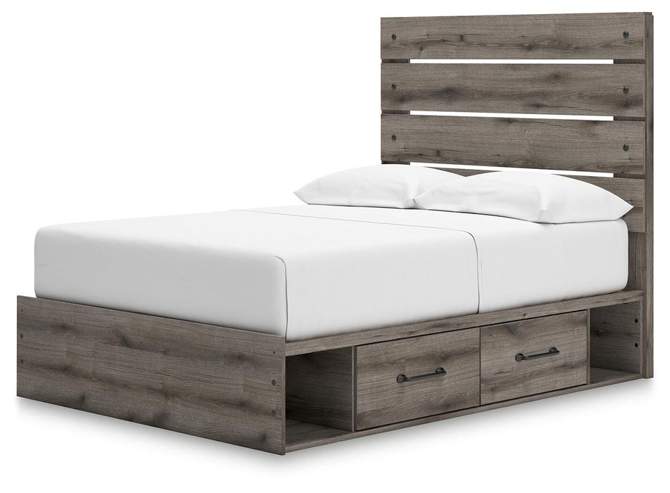 Graystorm Bed with Storage - Valley Furniture (Rohnert Park, CA)