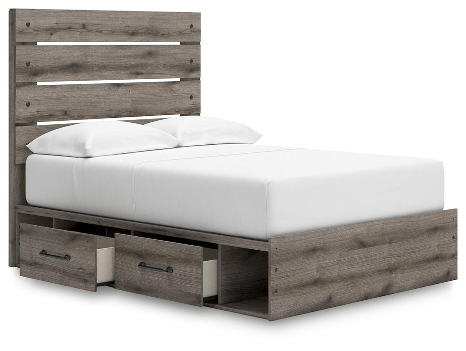 Graystorm Bed with Storage - Valley Furniture (Rohnert Park, CA)