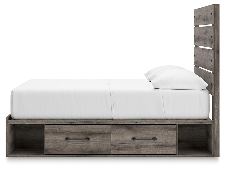 Graystorm Bed with Storage - Valley Furniture (Rohnert Park, CA)