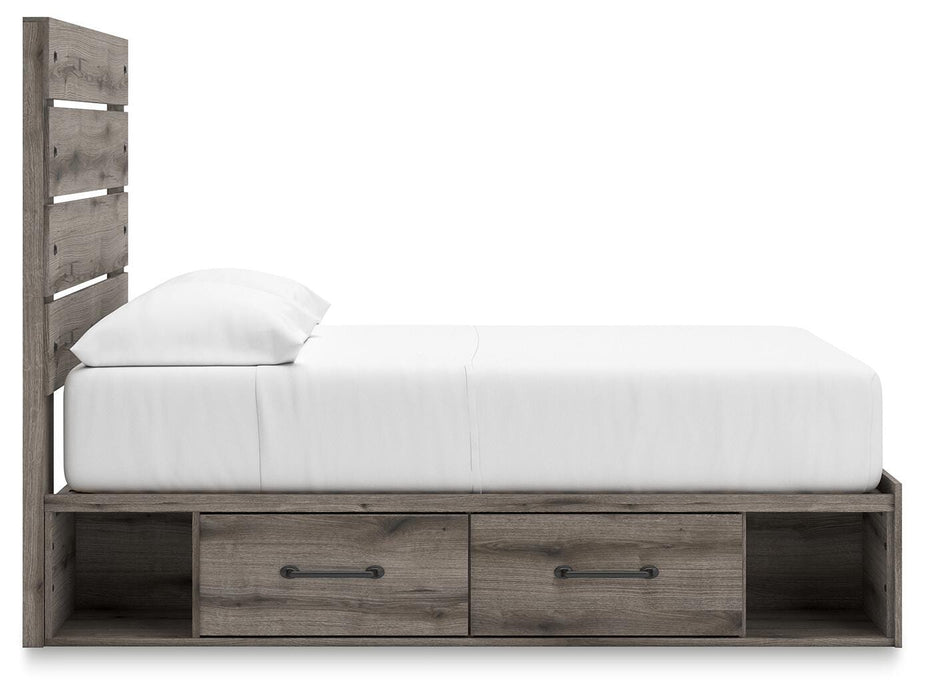 Graystorm Bed with Storage - Valley Furniture (Rohnert Park, CA)