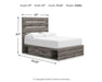 Graystorm Bed with Storage - Valley Furniture (Rohnert Park, CA)