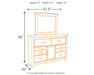 Juararo Dresser and Mirror - Valley Furniture (Rohnert Park, CA)
