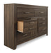 Juararo Dresser and Mirror - Valley Furniture (Rohnert Park, CA)