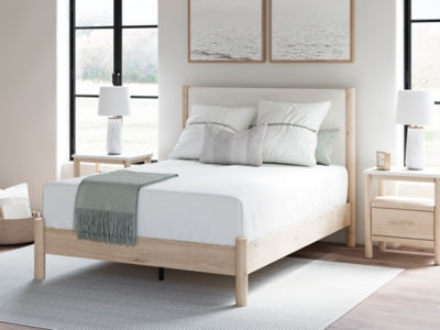 Cadmori Upholstered Bed - Valley Furniture (Rohnert Park, CA)